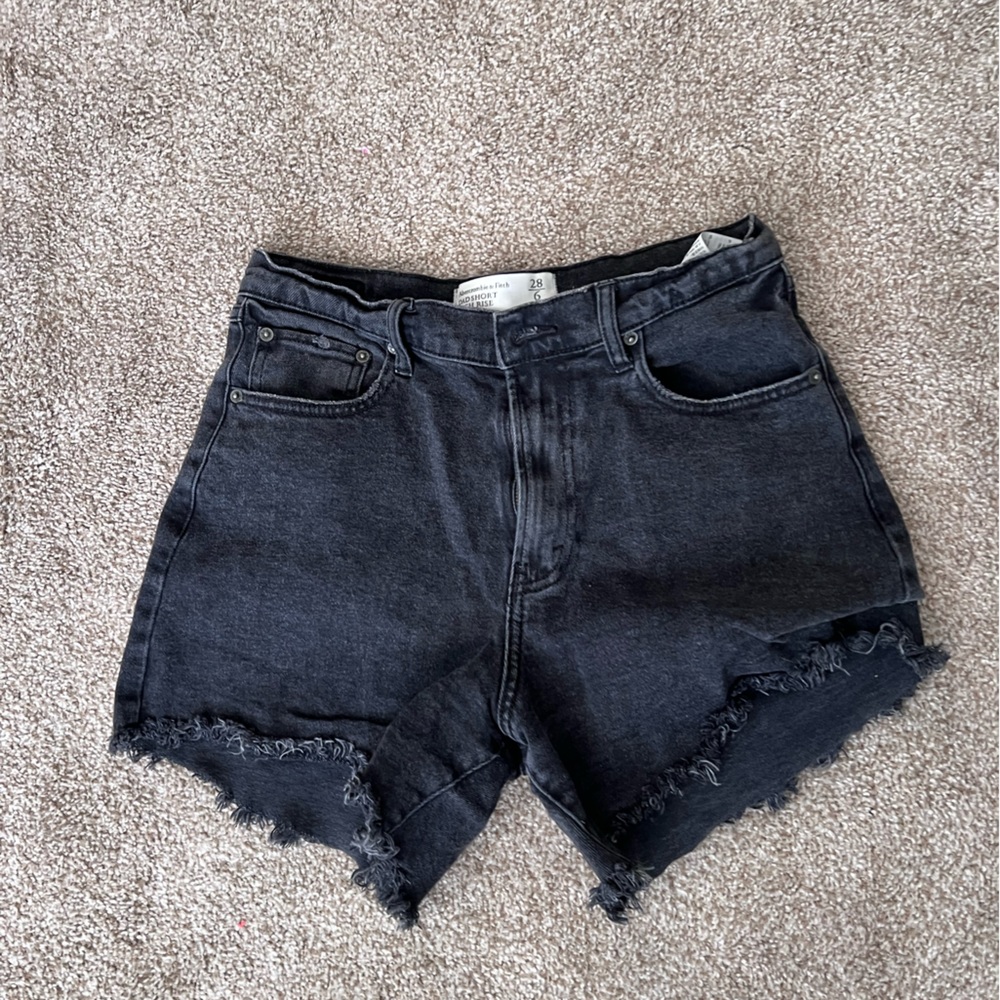 Abercrombie & fitch dad short high rise